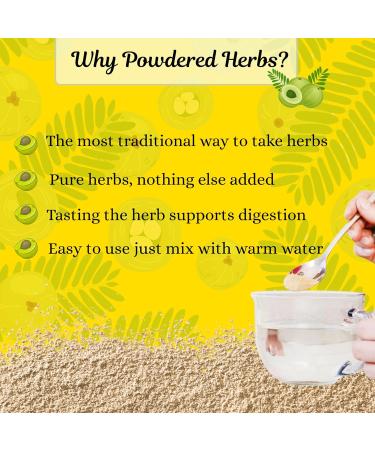 BASIC AYURVEDA Amla Powder | 7.05 Oz (200g) | 100% Raw & Natural Indian Gooseberry (Amalaki) for Hair Skin & Immunity | No Additives | Ideal for Smoothies DIY Masks Herbal Use & Wellness - Buy Online on GoSupps.com