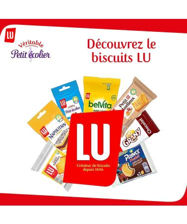 LU Petit Ecolier Milk Chocolate - Pocket Size - Ideal for Snacks - 1 Box of 10 Sachets (250 g) - Buy Online on GoSupps.com
