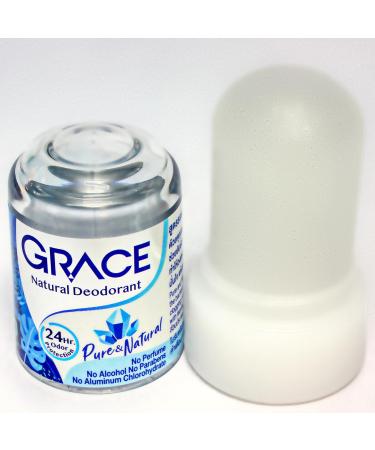 1 Pc. of Bedront Natural Deodorant 70g Alum Stone No Perfume No Alcohol No Parabens No Aluminum Chlorohydrate. Pure & Natural. Made in Thailand. Ecologically Friendly. Help Save the Earth. 2.47 Ounce (Pack of 1) 1 - Buy Online on GoSupps.com