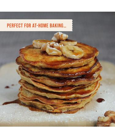 Organic Unbleached White Baking Flour - 100% Organic, 10lb Bag - Buy Online on GoSupps.com