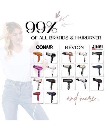 Universal Hair Diffuser for Natural Curly and Wavy Hair - 1.7-2.6 Inch Super Sturdy Dryer Attachment (Rose Gold) - Buy Online on GoSupps.com