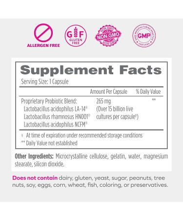 Florajen Women's Vaginal Probiotics - Gut Health, Constipation & Bloating Relief - 60 Capsules (2 Packs of 30) - Refrigerated - 60 Count - Buy Online on GoSupps.com