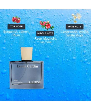 DJ Illusion Eau De Parfum for Men || 100ml || Strong & Long Lasting Fragrance | Gift for Him - Buy Online on GoSupps.com