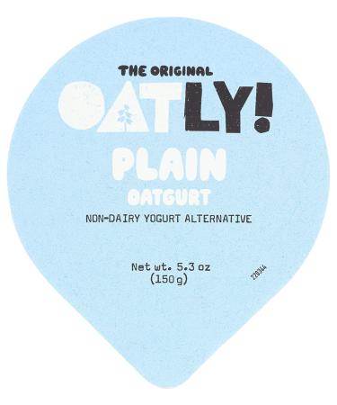 Oatly Plain Oatgurt 5.3 OZ - Dairy-Free Yogurt Alternative - Buy Online on GoSupps.com