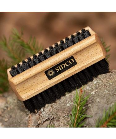 SIDCO Beech Oiled Nail Brush - Premium Hand Washing & Craftsman Brush for Wood Care | International Shipping Available - Buy Online on GoSupps.com