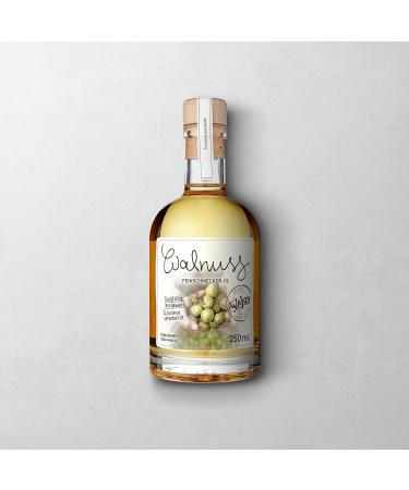 Wajos Walnut Gourmet Oil 250ml - Vegan Roasted Walnut Oil for Cooking Dressings & Vinegar | International Shipping - Buy Online on GoSupps.com