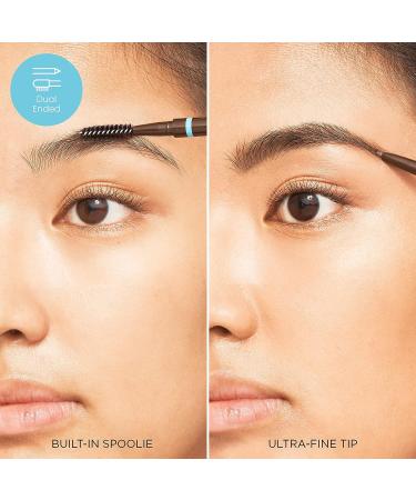 JOAH Eyebrow Pencil - Brow Down To Me Precision Brow Pencil with Spoolie Brush (Warm Medium Brown) - Buy Online on GoSupps.com