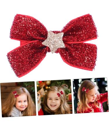 FRCOLOR 4 Pairs Bow Tie Bowknot Hair Ropes Hair Accessories for Kids Hair Ties for Daily Wear Two Pairs of Hair Ropes Christmas Headgear Clip Headband Bridesmaid Ponytail Fabric - Buy Online on GoSupps.com
