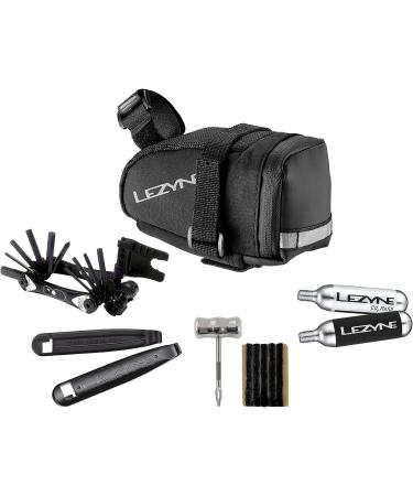 Lezyne M-Caddy Medium Saddle Bag Repair Kit - CO2 Pump & Tubeless Tools - Buy Online on GoSupps.com