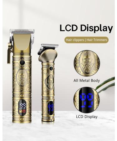 AMULISS Professional Hair Clippers for Men - Cordless Hair Cutting Kit & Beard Trimmer Set - Perfect Gift for Men - Buy Online on GoSupps.com