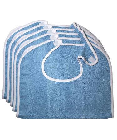 Adult Bibs Eating 76x45CM Lightweight Elder Men Cloth Protector Washable Old People Feeding Cloth With High End Cloth Protection Accessories With 5 For Men Women Elderly
