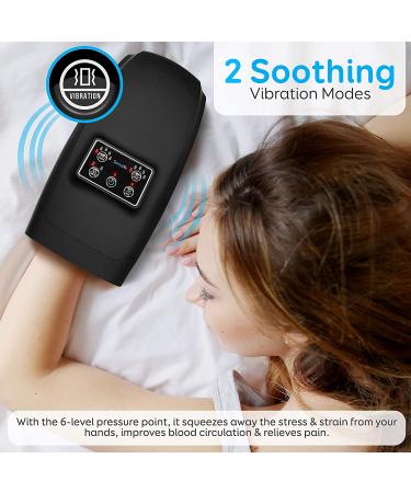 SereneLife Electric Compression Hand Massager - Pain Relief for Arthritis, Carpal Tunnel & Numbness - SLHNDMSG85 - Buy Online on GoSupps.com