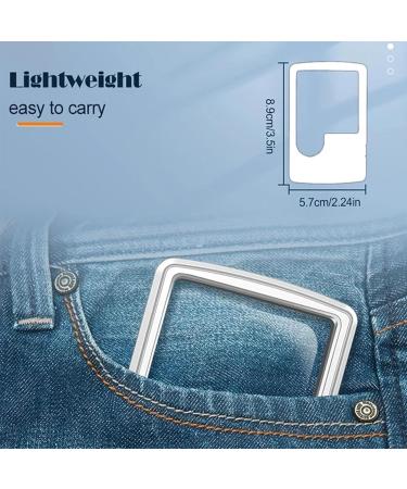 Magnifying Glass Reading Tool with LED Light Magnifying Glass for Reading LED Portable Small Handheld Magnifying for Kids Adult (Color : 1pcs) - Buy Online on GoSupps.com