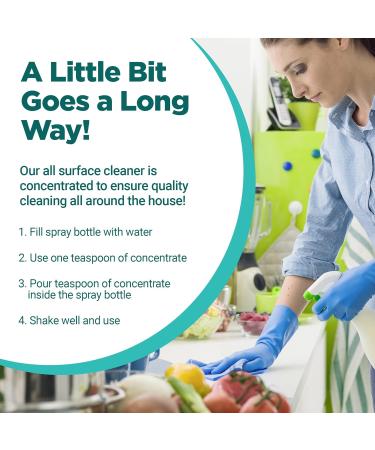 Super Concentrated All-Purpose Cleaner & Conditioner - Multi-Surface Citrus Cleaner for Glass Wood Metal | 32 oz (Makes 64 Gallons) - Eco-Friendly International Shipping - Buy Online on GoSupps.com