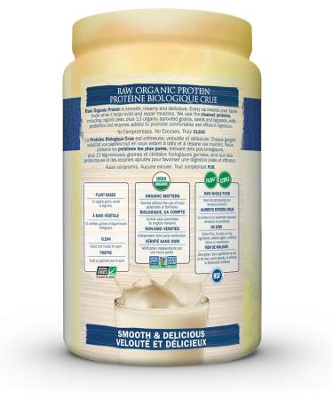 Buy Garden of Life Raw Vanilla Protein Shake 620g - Organic Dairy-Free Protein for Optimal Nutrition - Buy Online on GoSupps.com