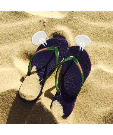 LIFKOME Gel Metatarsal Pads for Thong Sandals & Flip-Flops - 4 Pairs Forefoot Cushion Inserts for Ball of Foot Grip & Anti-Slip Support - Buy Online on GoSupps.com