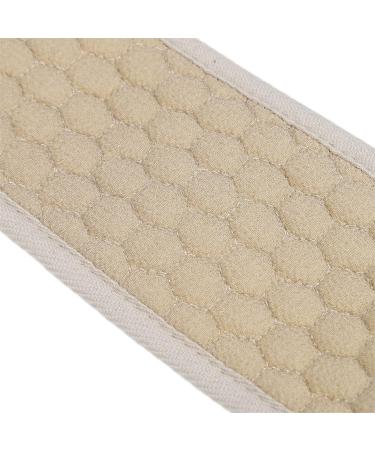 Exfoliating Back Scrubber Towel - Frosted Cotton Back Wash Sponge for Shower | International Shipping Available - Buy Online on GoSupps.com