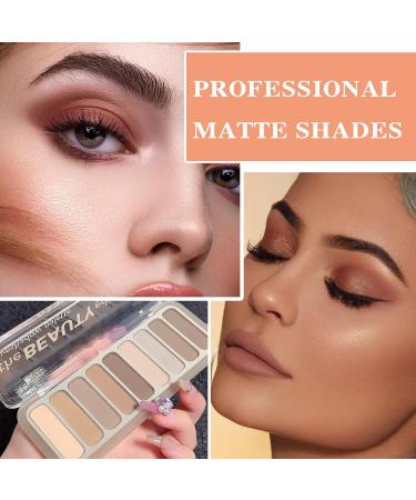 9 Colors Eyeshadow Palette Matte Nude Eye Makeup Palette Ultra-Blendable Long Lasting High Pigmented Waterproof Nudes Neutral Smooth Eye Shadow Palette for Women Natural Charming Looking #03 9 Colors #03 - Buy Online on GoSupps.com