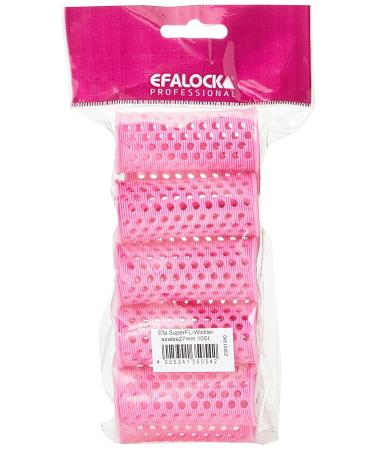 Efalock Professional Super Flat Curler 27mm - Azalea 10 Pieces Pack | Premium Hair Styling Tools for All Hair Types - Buy Online on GoSupps.com