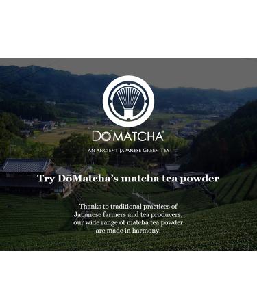 DoMatcha Summer Harvest Green Tea Matcha Powder - Natural Antioxidant Source, Caffeine & L-Theanine for Focus & Relaxation - Kosher, 75 Servings, 2.82 oz - Buy Online on GoSupps.com