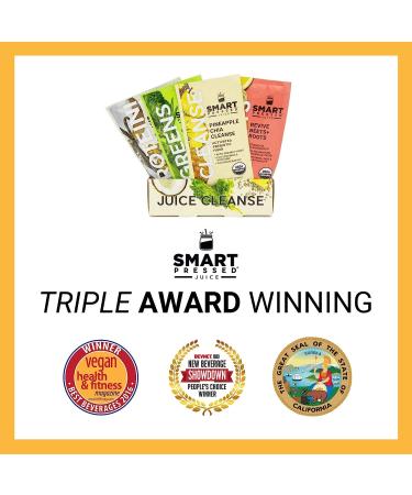 SMART Pressed Juice Immunity Wellness Shot | Organic Turmeric, Ginger, Echinacea | Natural Ingredients | Made in USA - 30 Servings - Buy Online on GoSupps.com