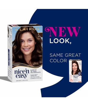 Clairol Nice n Easy 5C Medium Cool Brown Hair Color - Pack of 3 | Allergy-Friendly Permanent Dye & Conditioner for Natural-Looking Grey Coverage - Buy Online on GoSupps.com