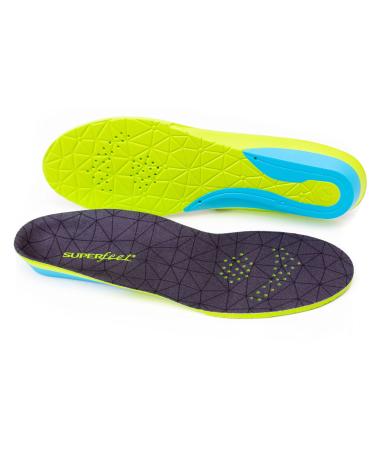 Superfeet FLEXmax - Comfort Foam Cushion Insoles - Emerald - 9.5-11 Men / 10.5-12 Women