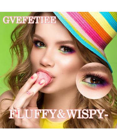 Buy Wispy Fairy Cat Eye False Eyelashes | Fluffy Faux Mink Waterproof & Reusable (8 Pairs - Buy Online on GoSupps.com