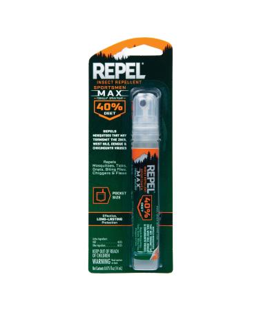 Repel Insect Repellent, Sportsmen Max Formula, 0.475 oz