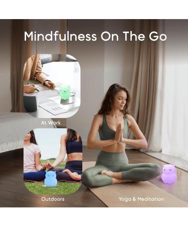 Breathing Pal Ollie - Mindfulness Breathing Light for Anxiety Relief & Guided Meditation for Kids & Adults - Buy Online on GoSupps.com