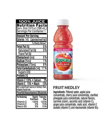 Tropicana 100% Juice Variety Pack 10 Fl Oz (Pack of 24) - Classic Flavors - Buy Online on GoSupps.com