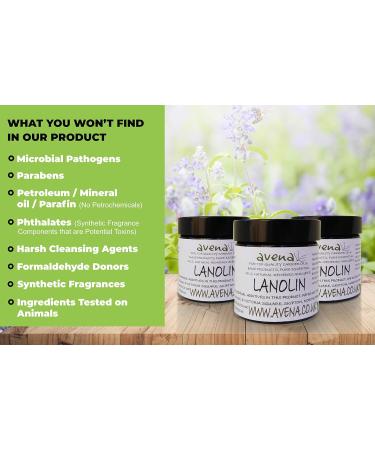 Lanolin. Adeps Lanae. 60ml Jar use directly on the hands and feet especially for rough dry and cracked skin by Sea & Sea - Buy Online on GoSupps.com