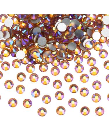 Jollin Topaz AB SS20 Rhinestones - 576pcs Glass Flat Back Glue-On for DIY Crafts & Decorations - Buy Online on GoSupps.com