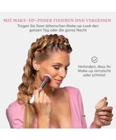 Dermacol Transparent Fixing Powder | Long-lasting Makeup | 13g White - Ideal for All Skin Tones - Buy Online on GoSupps.com