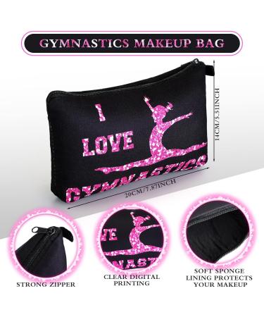 17-Piece Gymnastics Gifts Set for Girls & Women | Drawstring Backpack, Makeup Bag, Hair Ties | Ideal for Gymnasts, Coaches & Enthusiasts - Buy Online on GoSupps.com