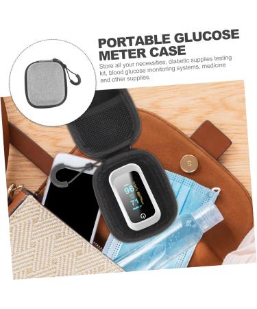 Clispeed Oxi Meter Storage Bag & Organizer for Diabetic Needs - Travel Case & EVA Pocket - Buy Online on GoSupps.com