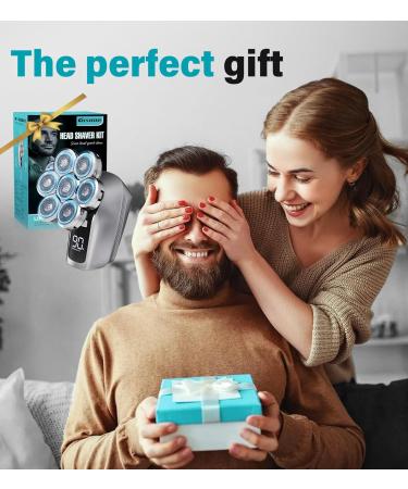 Head Shavers for Bald Men - Upgraded 7D Electric Razor | Cordless Waterproof LED Display Grooming Kit - Buy Online on GoSupps.com