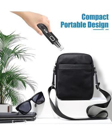 Nasal Hair Trimmer & Ear Hair Cutter - Painless IPX7 Washable Facial Hair Remover for Men & Women - Buy Online on GoSupps.com