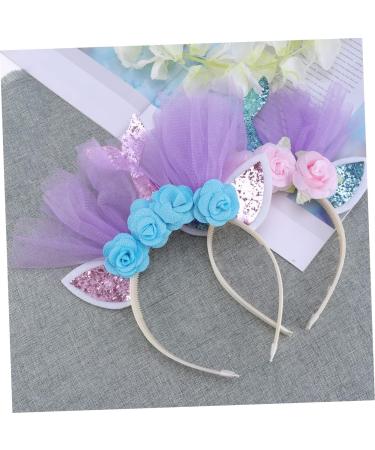 minkissy Hair Bands Mermaid Costume Mermaid Hair Accessories Hair Accessory for Girls Fish Tail Headband Beach Wedding Hairband Hair Ties for Kids Hair Ring Child European and American - Buy Online on GoSupps.com