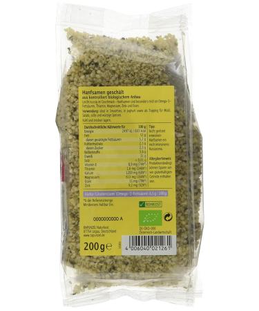 Buy Rapunzel Hemp Seeds 200g | Organic Nutritious International Shipping - Buy Online on GoSupps.com