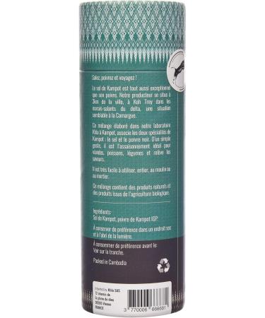 Khla - Sel et poivre de Kampot - 100% naturel - Tube 150g - Buy Online on GoSupps.com