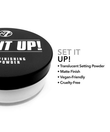 W7 Set It Up Loose Setting Powder - Translucent Blurring Powder for All Skin Tones - Buy Online on GoSupps.com