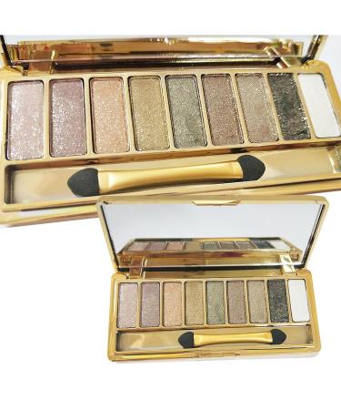 Buy Pigmented Diamond Eyeshadow Palette - 9 Colors Shining Eye Makeup for International Shipping - Buy Online on GoSupps.com