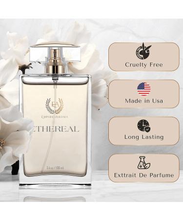 Empire ETHEREAL Inspired by Mancera Black Vanilla - Luxurious Blend of Madagascar Vanilla Bulgarian Rose & White Musk - Long-Lasting Men's Designer Cologne for Day & Evening Wear - Buy Online on GoSupps.com