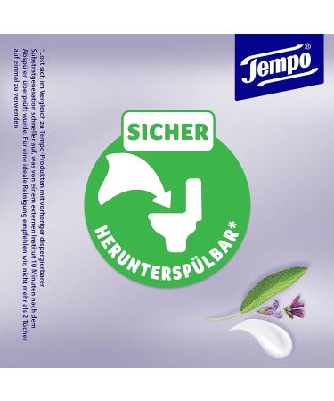 Buy Tempo Moist Toilet Towels Natural Skin Balance - Large Pack (16x42) | Soothing & Soft | International Shipping Available - Buy Online on GoSupps.com