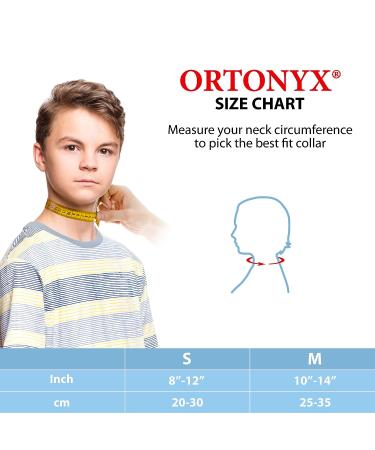 ORTONYX Kids Cervical Collar ACJS03 M Light Blue - Pediatric Neck Support Brace - Buy Online on GoSupps.com