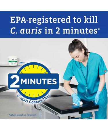 Clorox Healthcare Hydrogen Peroxide Wipes - 155 Count Pack of 6 | Fast International Shipping - Buy Online on GoSupps.com