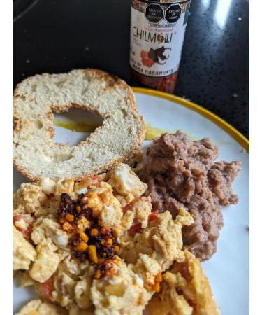 Chilmolli chipotle & arbol coffee and tequila authentic Mexican artisanal gourmet macha salsa / Salsa macha de chile chipotle y rbol cafe con tequila / Chipotle & arbol cafe avec tequila 120ml medium hot Chipotle rbol Coffee Tequila - Buy Online on GoSupps.com