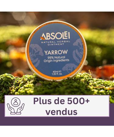 Pommade H morro des Pommade Naturelle l'Achill e Millefeuille pour les Br lures D mangeaisons et Inconfor 40 ml - Buy Online on GoSupps.com