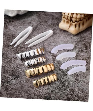 Stobok Hip-Hop Gold Trousers & Grill Cosplay Jewelry | Trendy European & American Accessories for Ultimate Style - Buy Online on GoSupps.com